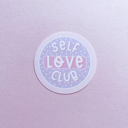 Self Love Club Vinyl Sticker