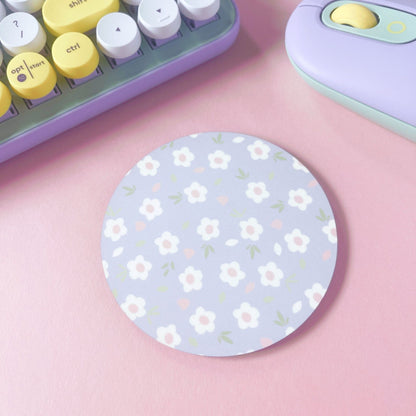 Lilac Floral Coaster
