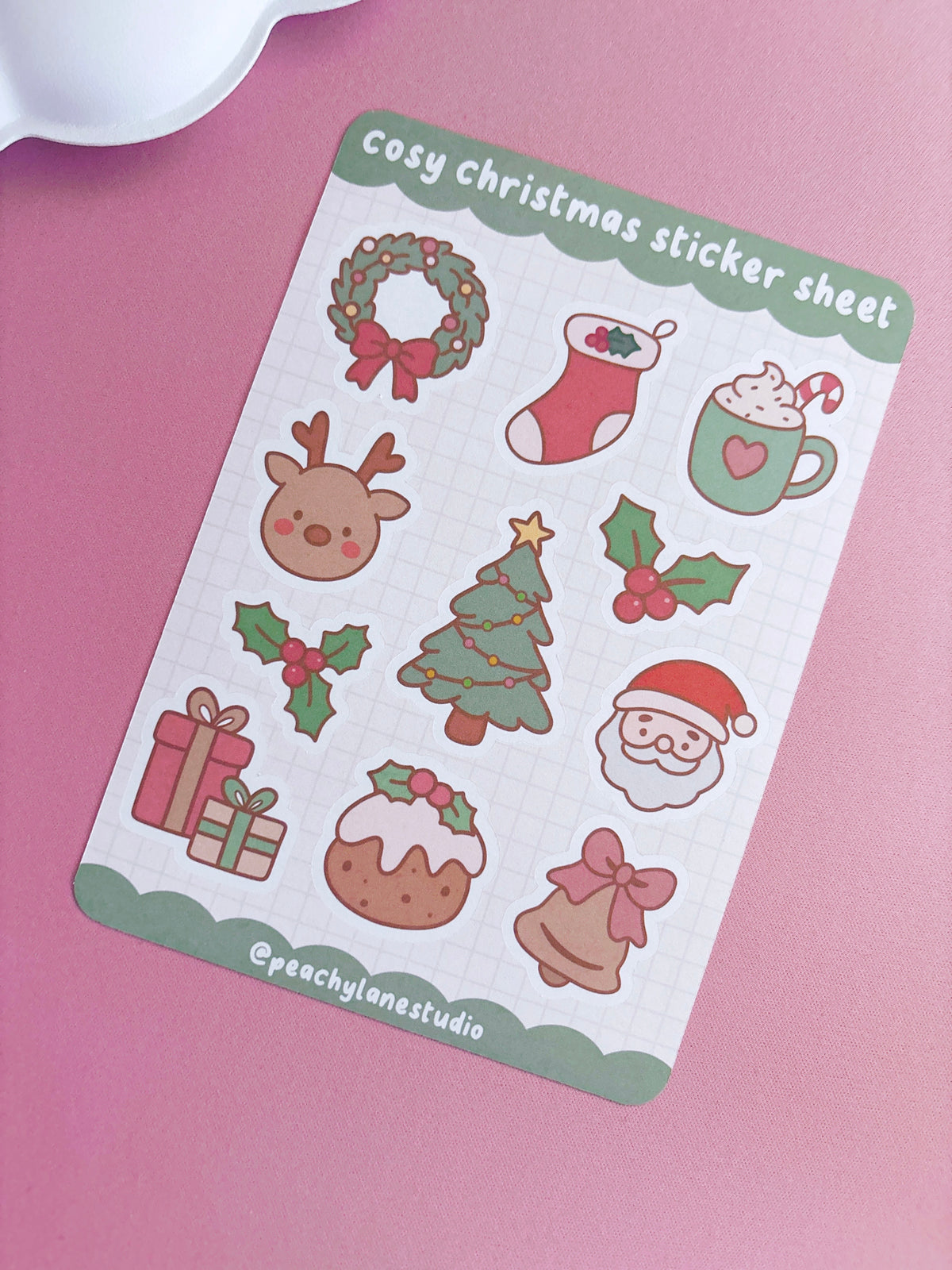 Cosy Christmas Sticker Sheet