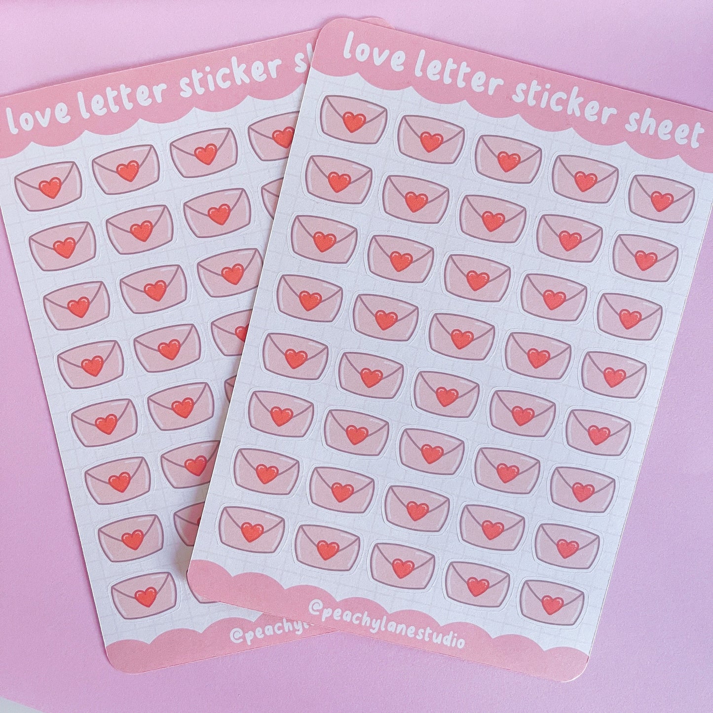 Love Letter Sticker Sheet