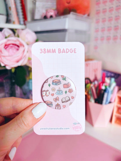 Cosy Pattern Pin Badge