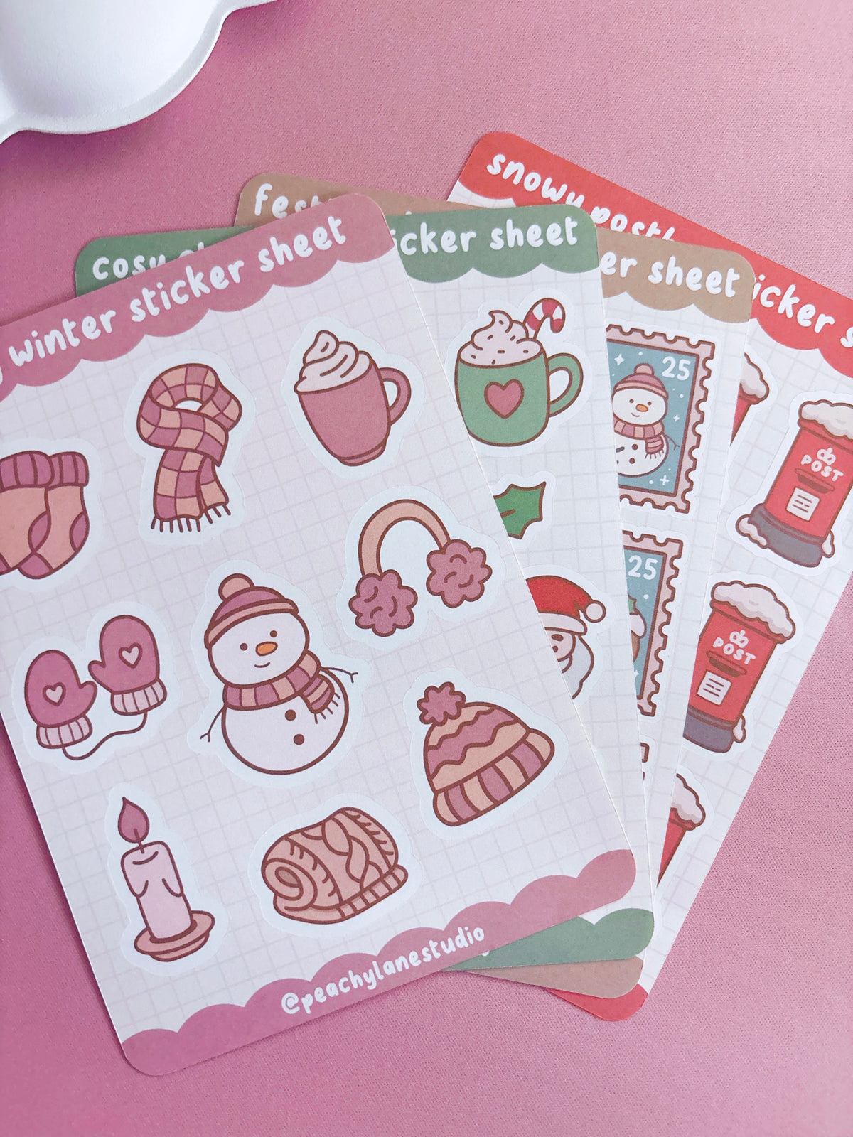 Cosy Winter Sticker Sheet