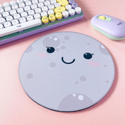 Kawaii Moon Mouse Mat