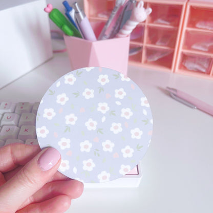 Lilac Floral Coaster