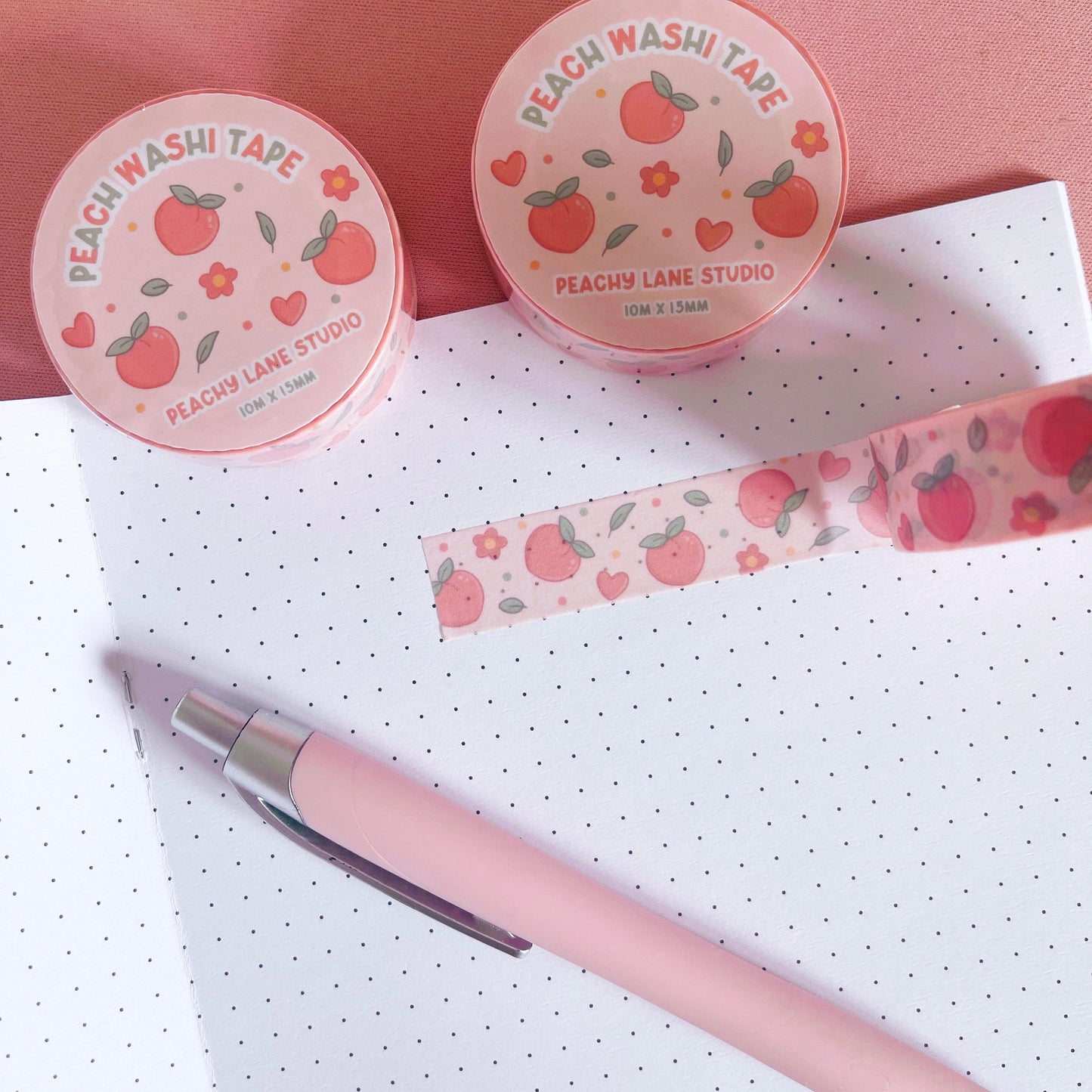 Peach Washi Tape