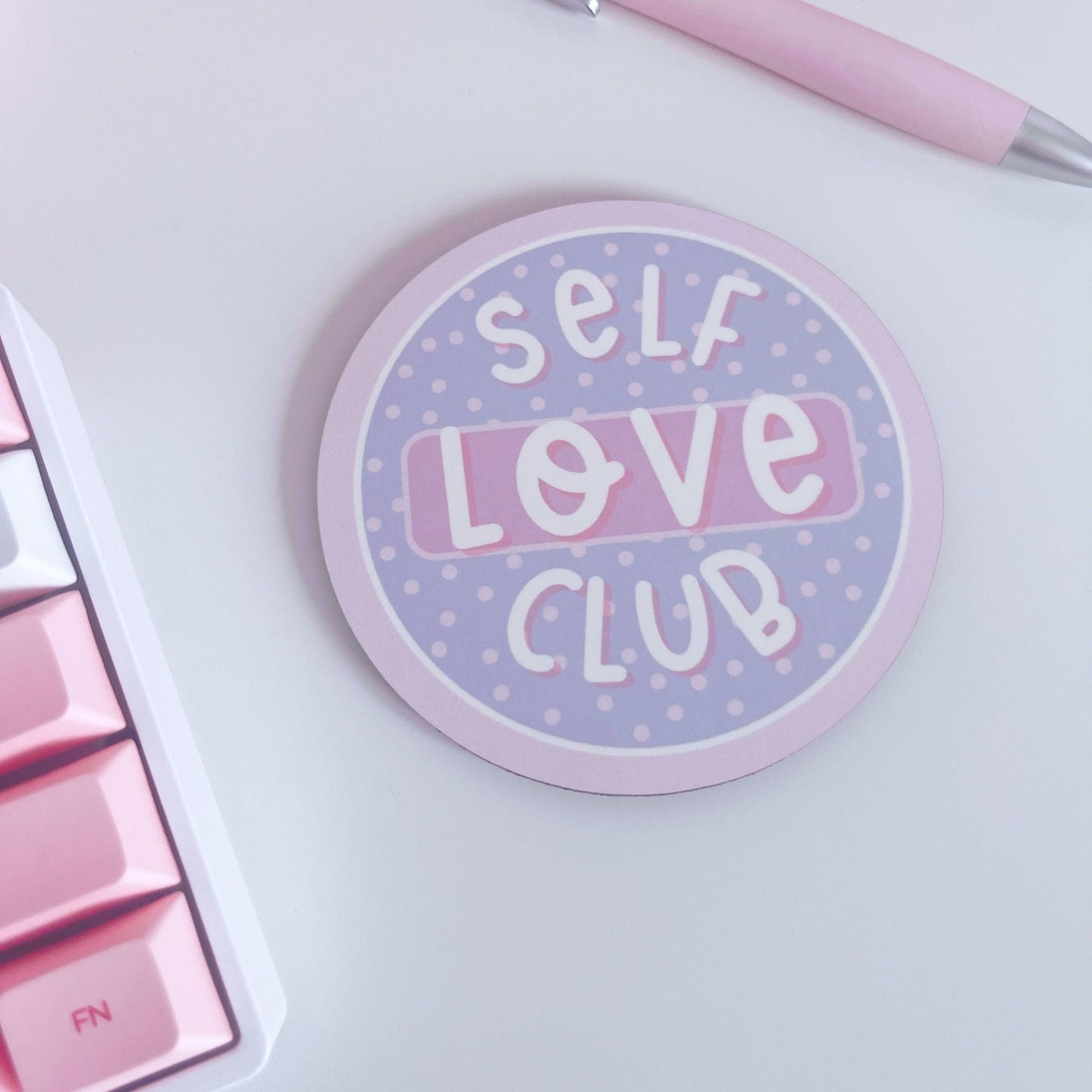 Self Love Club Coaster