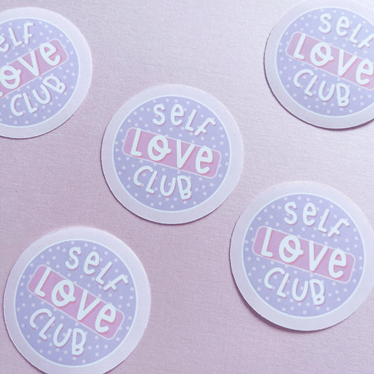 Self Love Club Vinyl Sticker