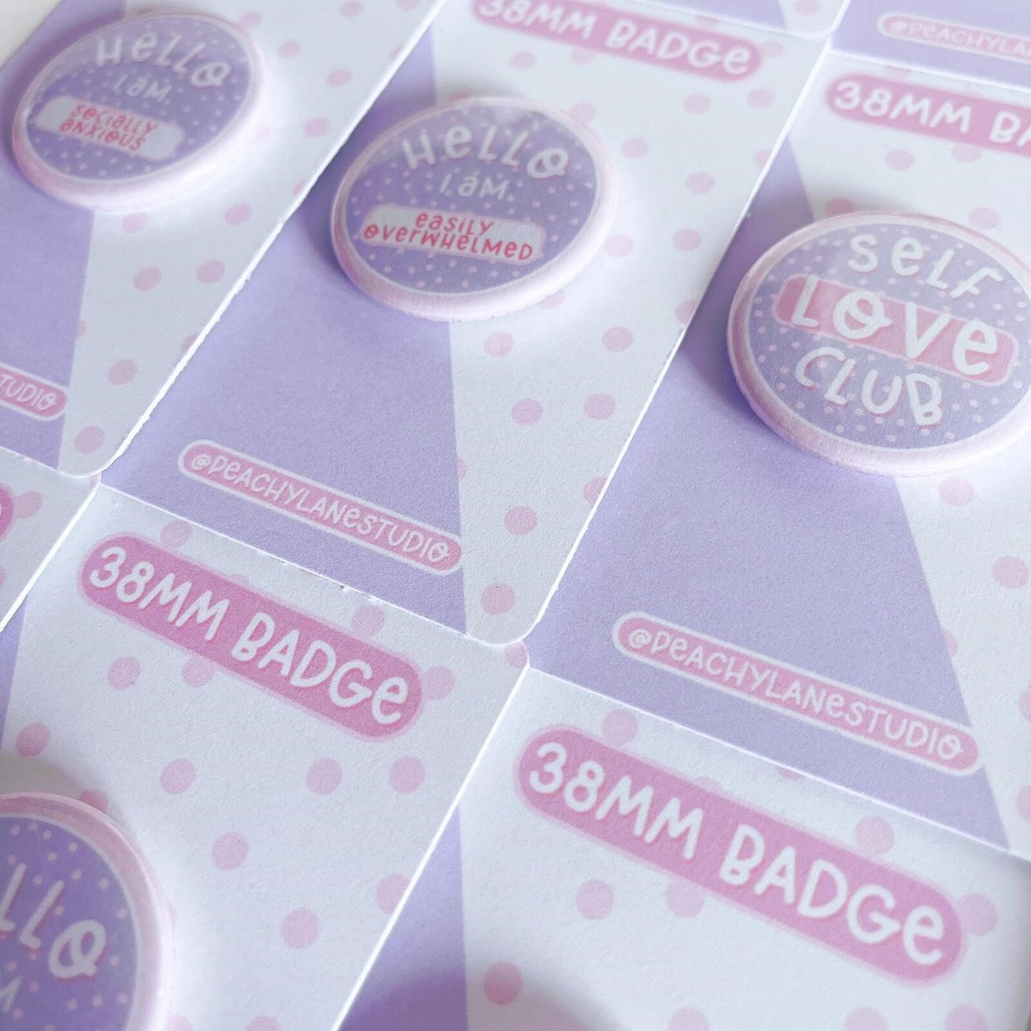 Self Love Club Pin Badge