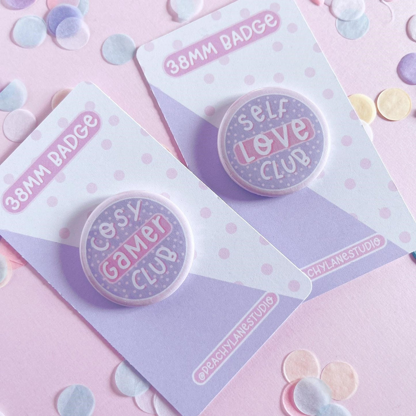 Self Love Club Pin Badge