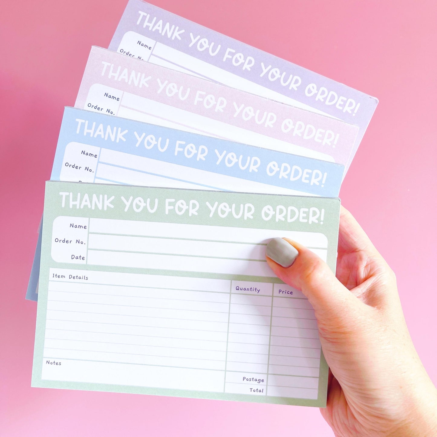 Small Business Invoice Notepad A6