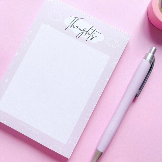 A6 Thoughts Notepad