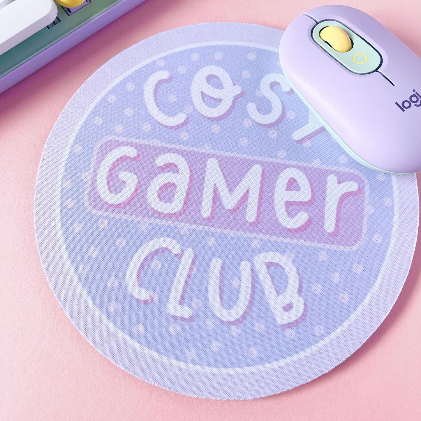 Cosy Gamer Club Mouse Mat