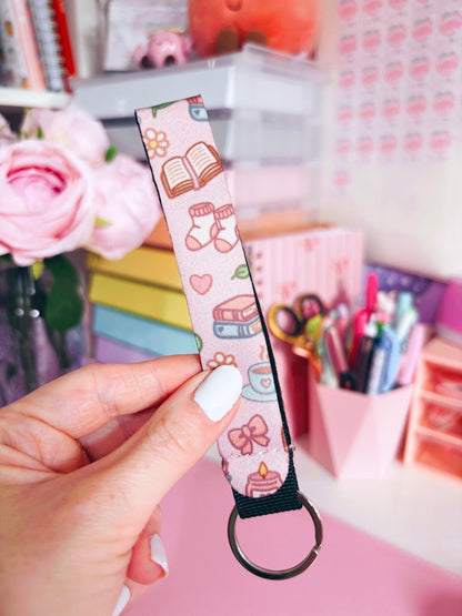 Cosy Pattern Wrist Lanyard