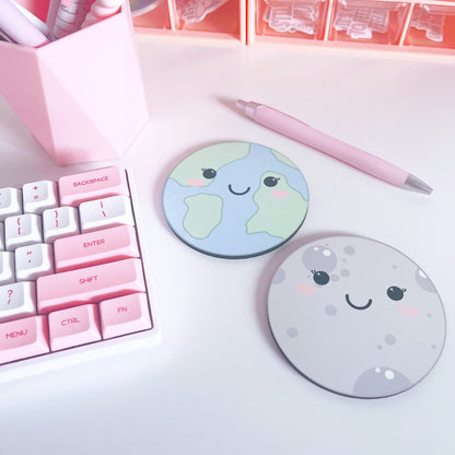 Kawaii Moon Coaster