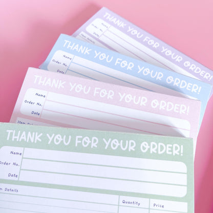 Small Business Invoice Notepad A6