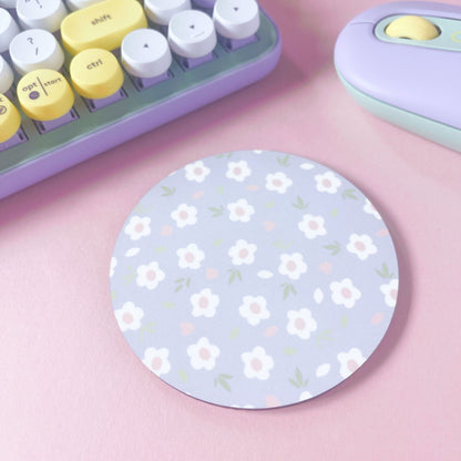Lilac Floral Coaster