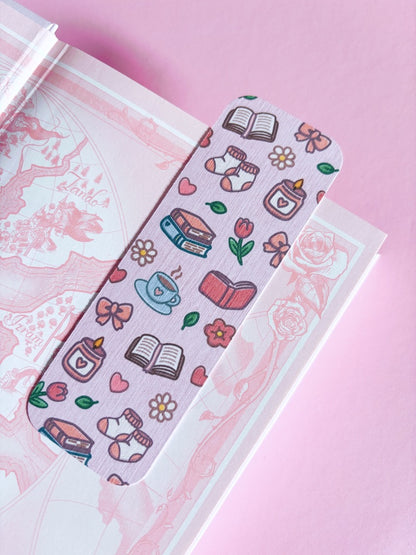 Cosy Pattern Handmade Bookmark