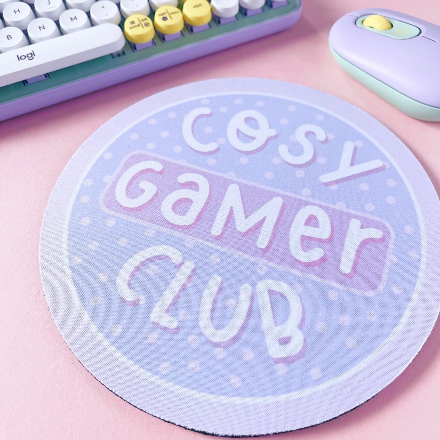 Cosy Gamer Club Mouse Mat