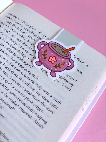 Witch Cauldron Magnetic Bookmark