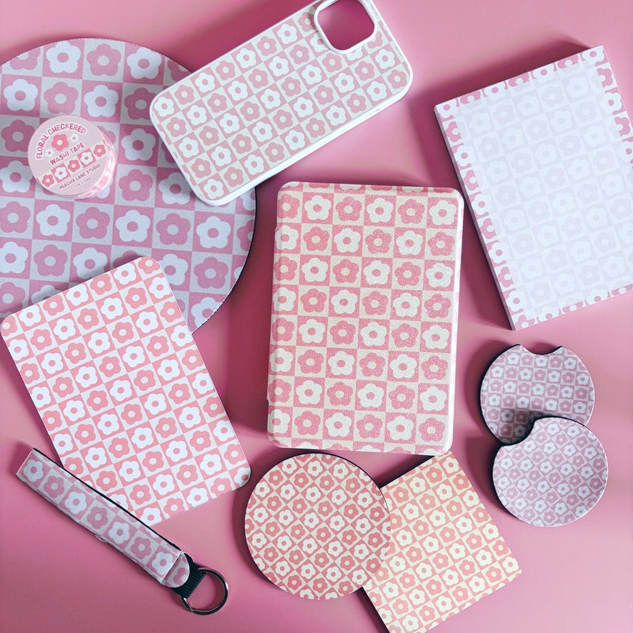 Retro Pink Flowers Phone Case