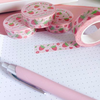 Strawberry Washi Tape