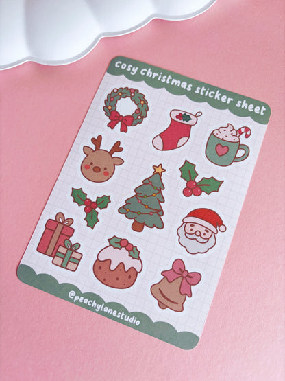 Cosy Christmas Sticker Sheet