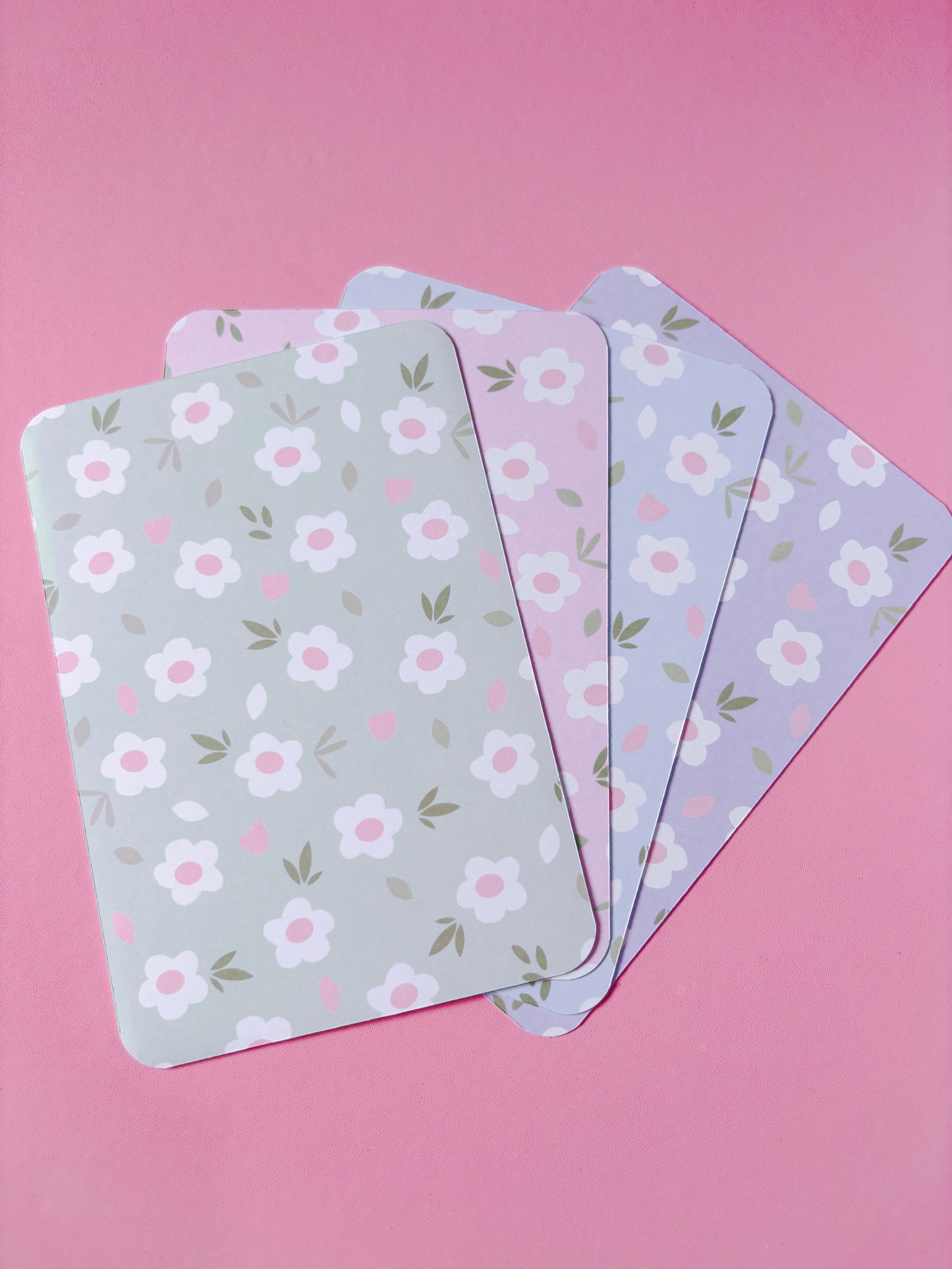 Blue Floral Kindle Insert