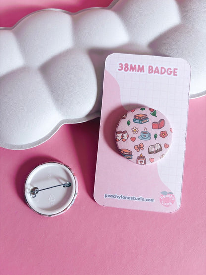 Cosy Pattern Pin Badge