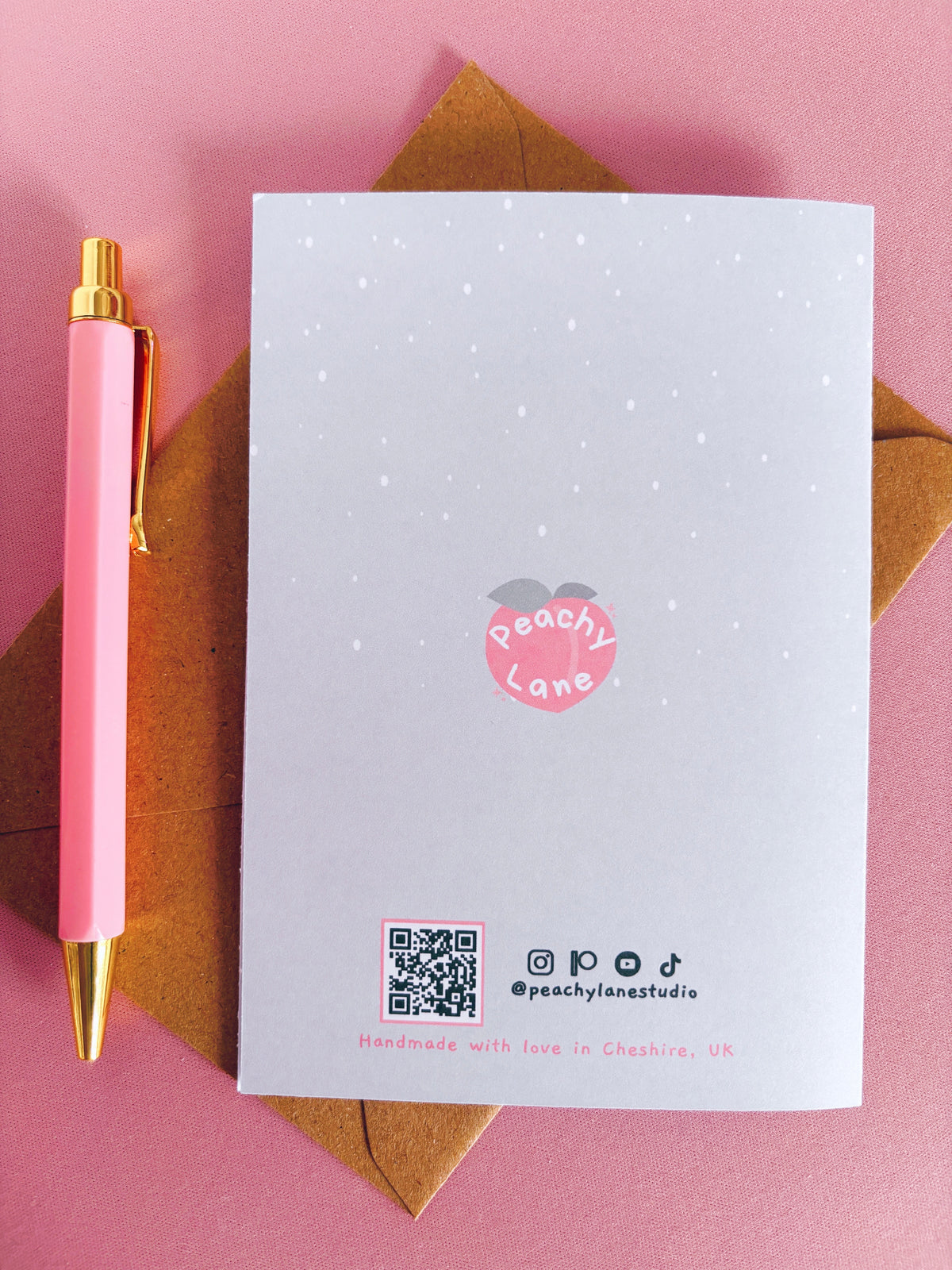Stationery Christmas Stocking Card with Envelope