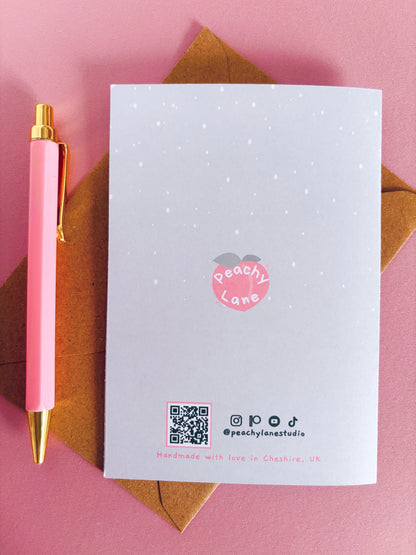 Stationery Christmas Stocking Card with Envelope