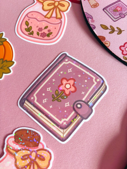 Witch Journal Holographic Stars Vinyl Sticker