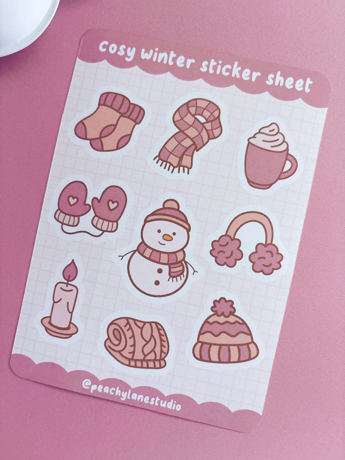 Cosy Winter Sticker Sheet