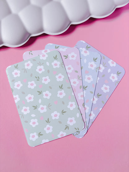 Blue Floral Kindle Insert
