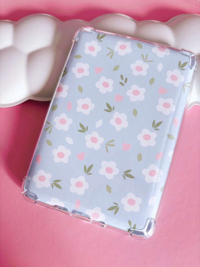 Blue Floral Kindle Insert