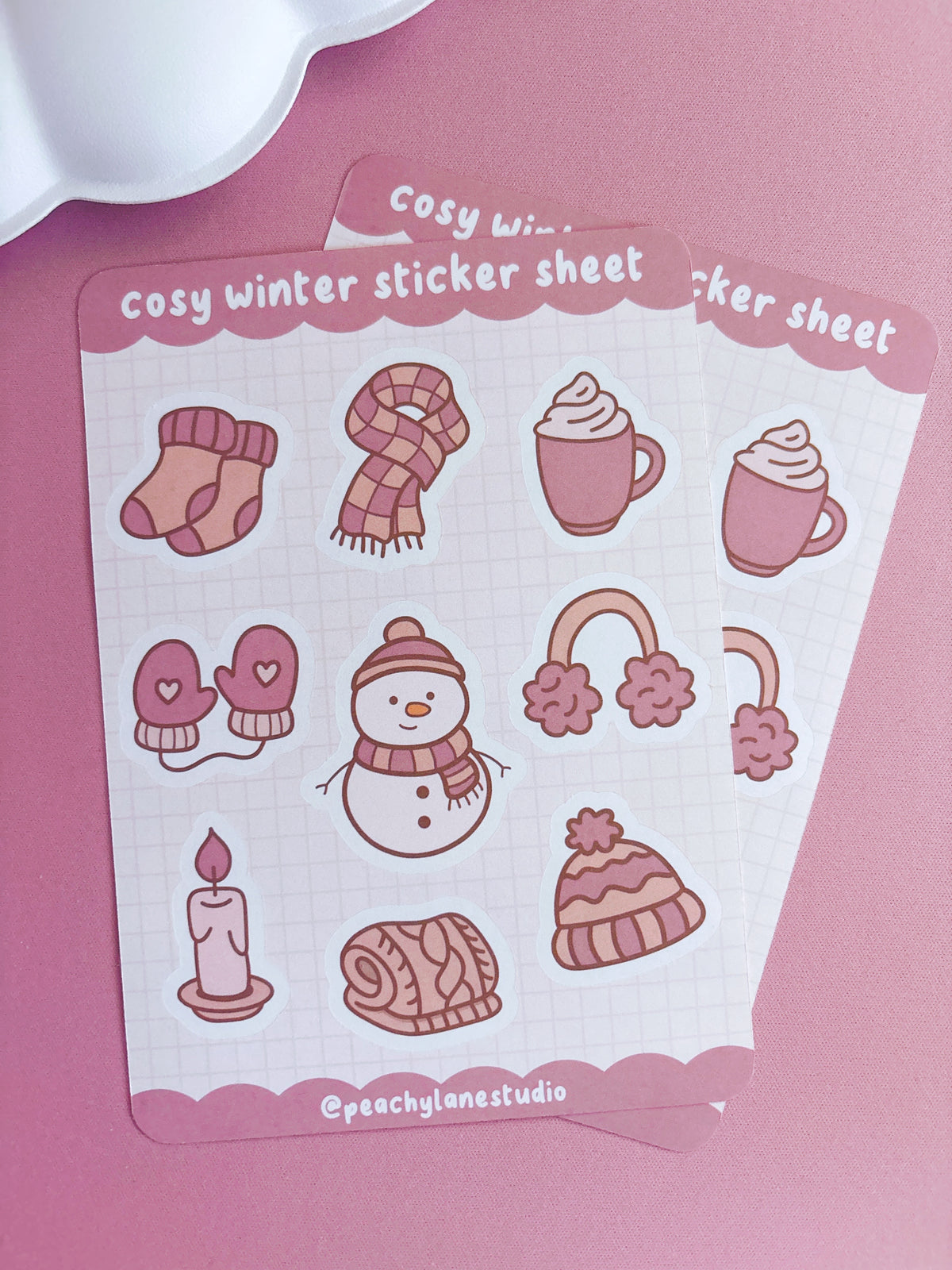 Cosy Winter Sticker Sheet