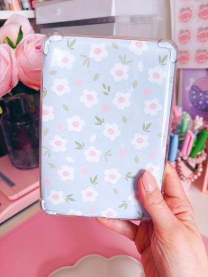 Blue Floral Kindle Insert