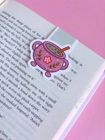 Witch Cauldron Magnetic Bookmark