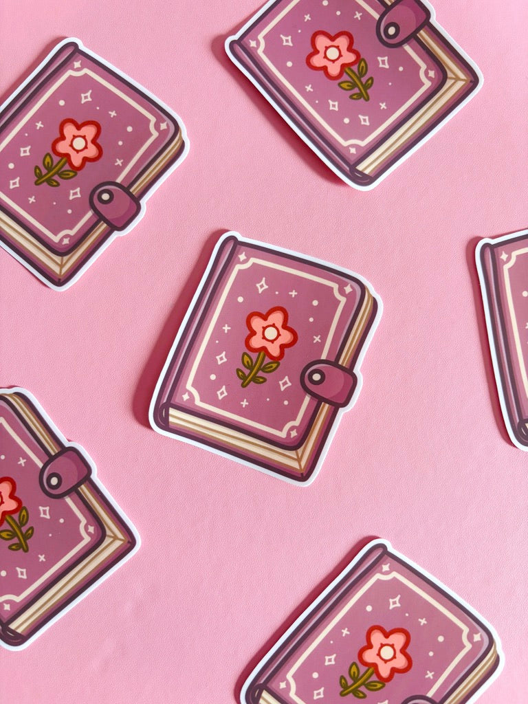 Witch Journal Vinyl Sticker