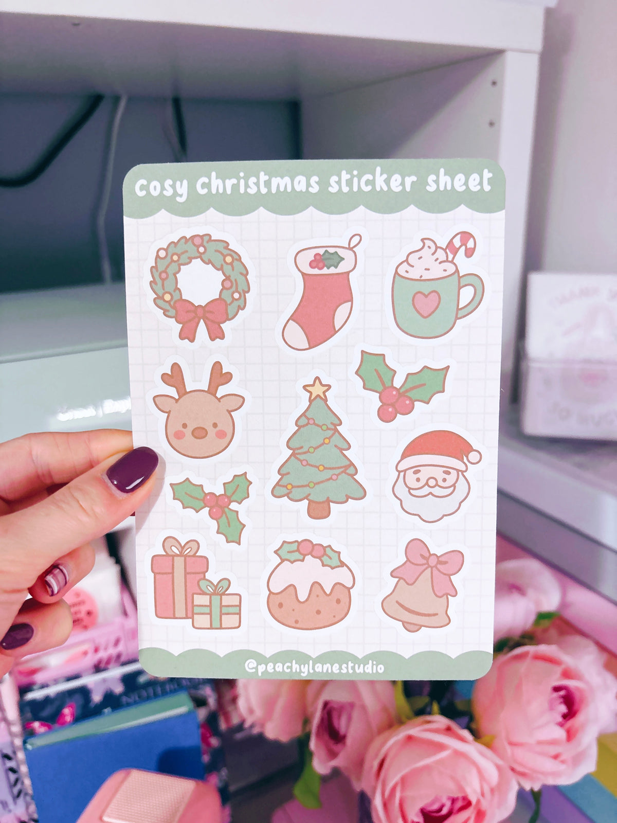 Cosy Christmas Sticker Sheet