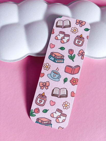 Cosy Pattern Handmade Bookmark