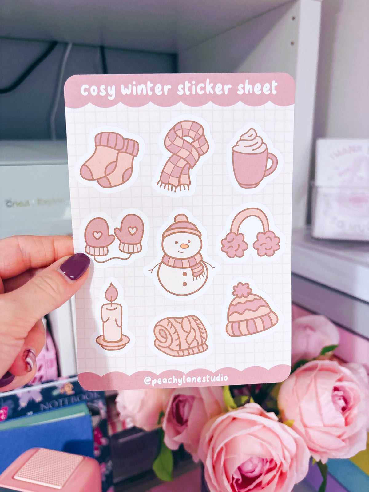 Cosy Winter Sticker Sheet