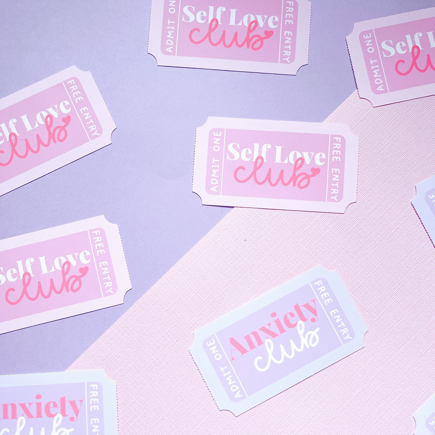 Anxiety Club Vinyl Sticker