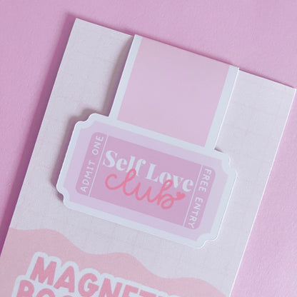 Self Love Club Magnetic Bookmark