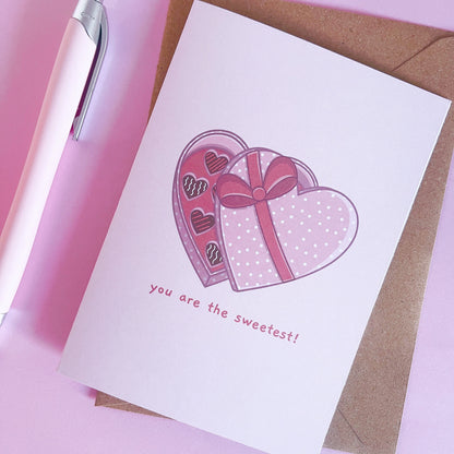 You Are The Sweetest Greetings Card