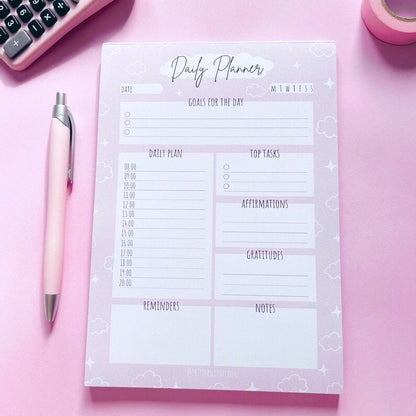 A5 Daily Planner Notepad