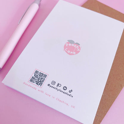 I Love You So Mush Card With Envelope