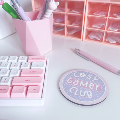 Cosy Gamer Club Coaster