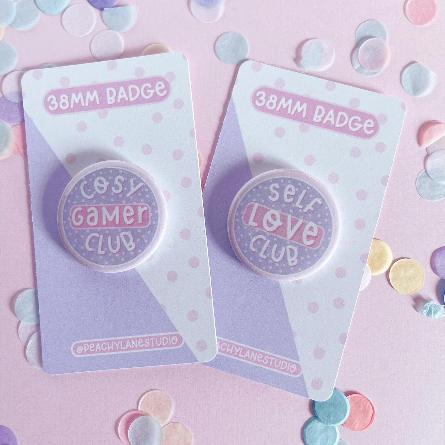 Self Love Club Pin Badge