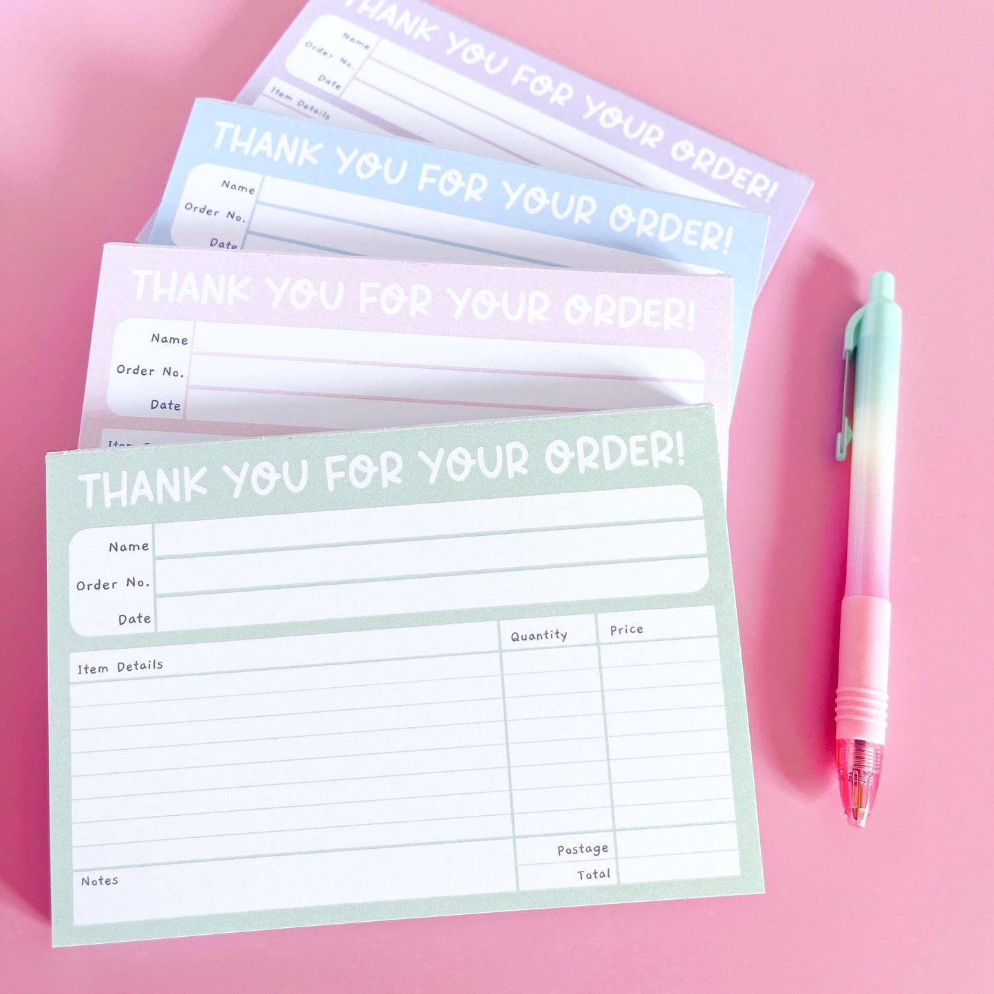 Small Business Invoice Notepad A6