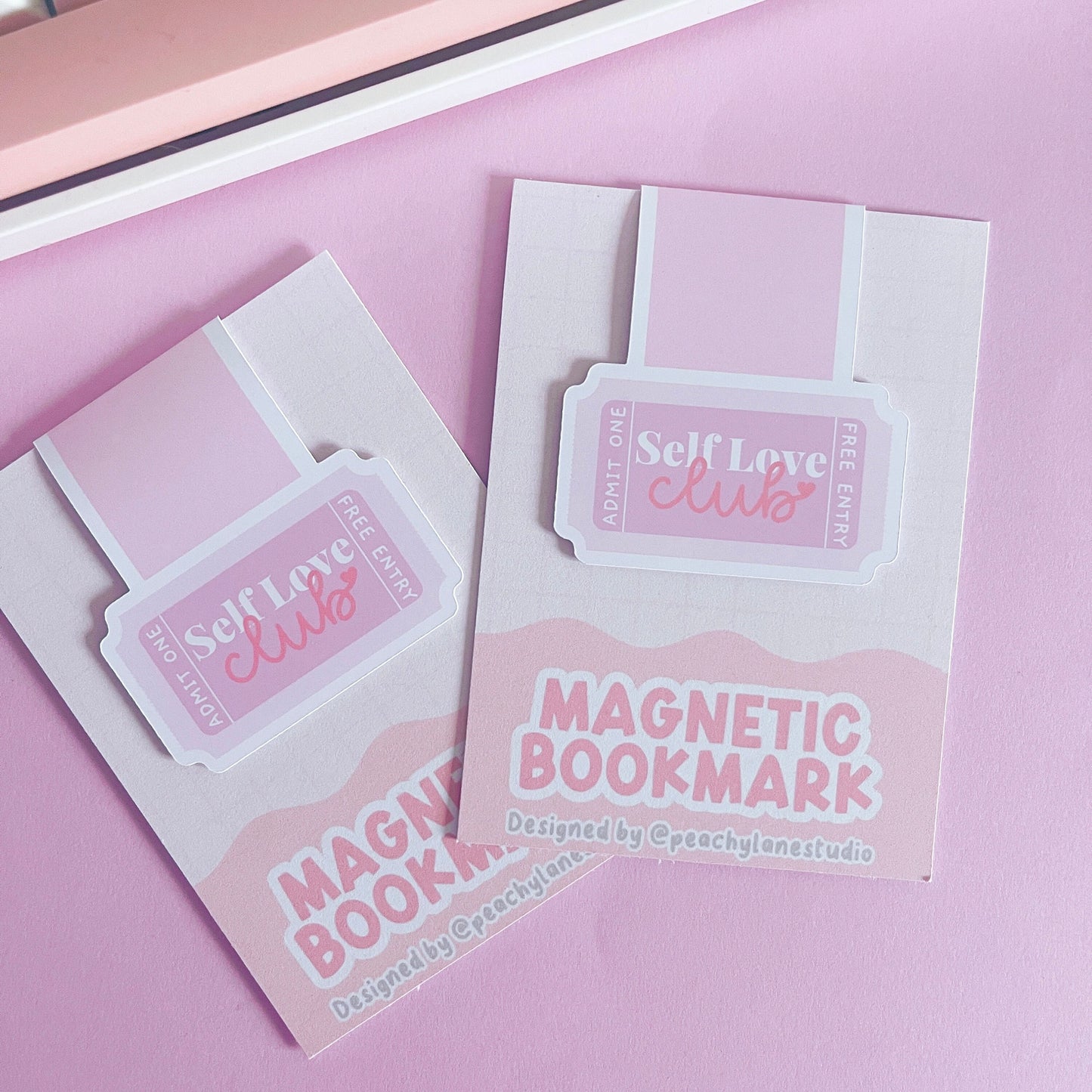 Self Love Club Magnetic Bookmark